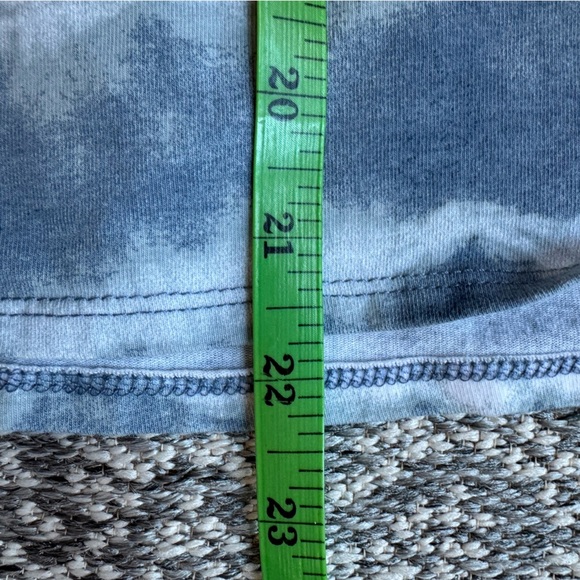 LUCKY BRAND Los Angeles Blue & White Bleached Striped Tank Top - Large - Picture 7 of 8